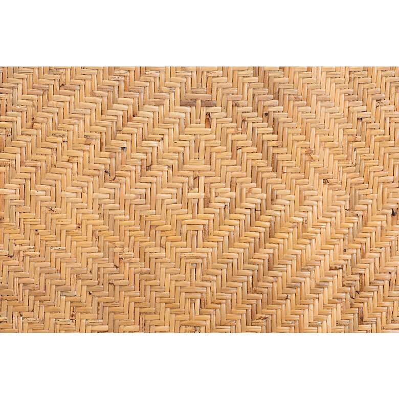 Image 5 Baxton Studio Irene Natural Brown Rattan Dining Chair more views