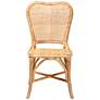 6_Baxton Studio Irene Natural Brown Rattan Dining Chair more views