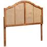 Thumbnail2 of Baxton Studio Iris Ash Walnut King Arched Headboard