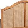 Thumbnail3 of Baxton Studio Iris Ash Walnut King Arched Headboard more views