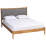 2_Baxton Studio Jaiana Grey Fabric and Oak Brown Wood Queen Size Bed