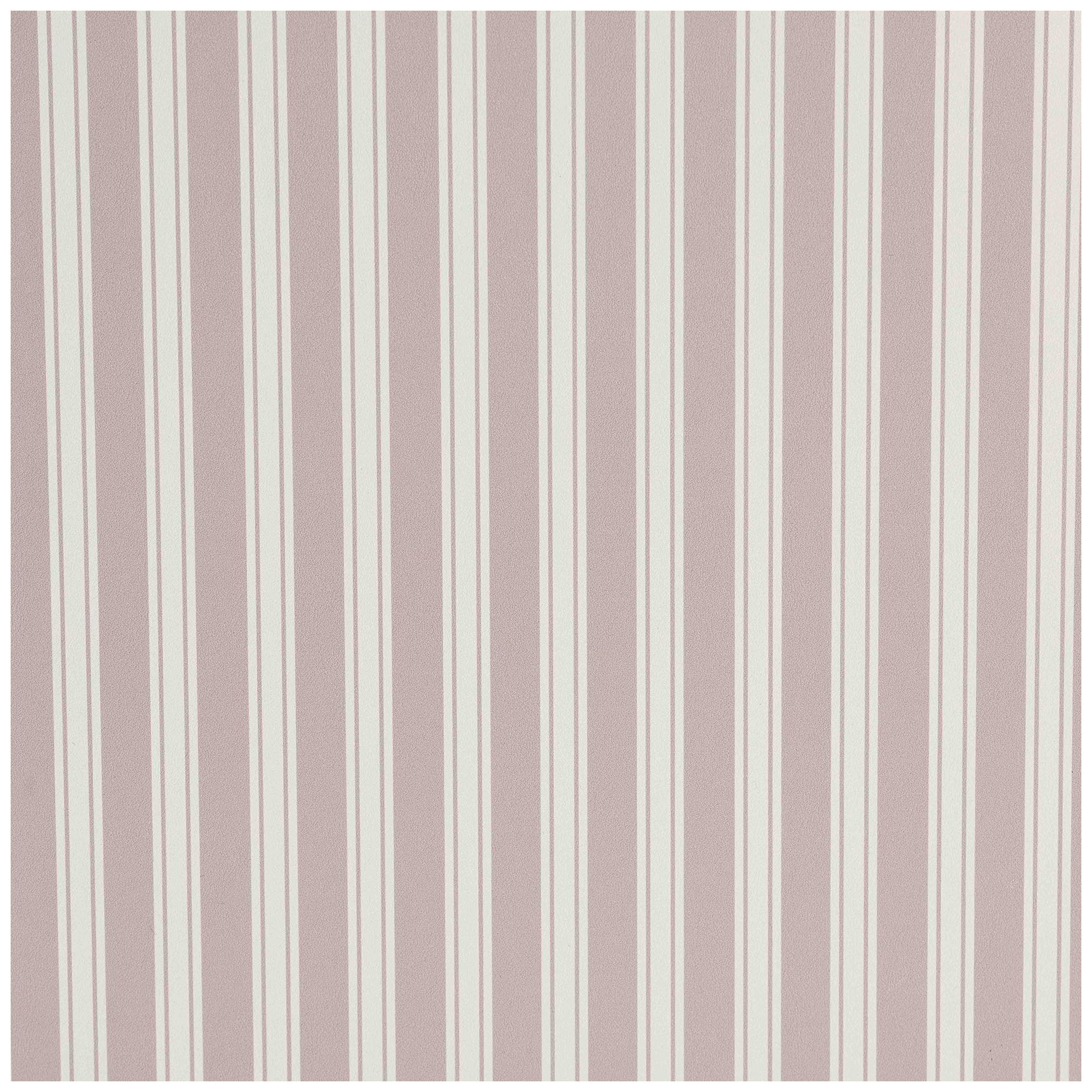 Baxton Studio Javianne End Table with Striped Faux Leather - 3 Drawer