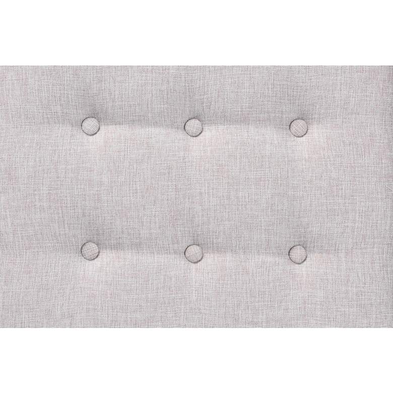 Image 4 Baxton Studio Jeanine Greyish Beige Ottoman Footstool more views