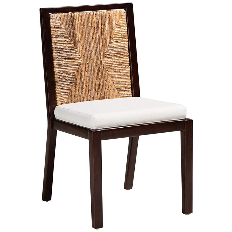 Image 2 Baxton Studio Joana Dark Brown Wood Dining Chair