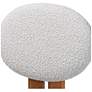 5_Baxton Studio Kacela Light Grey Boucle Fabric Wood 2-Piece Dining Chair Set more views