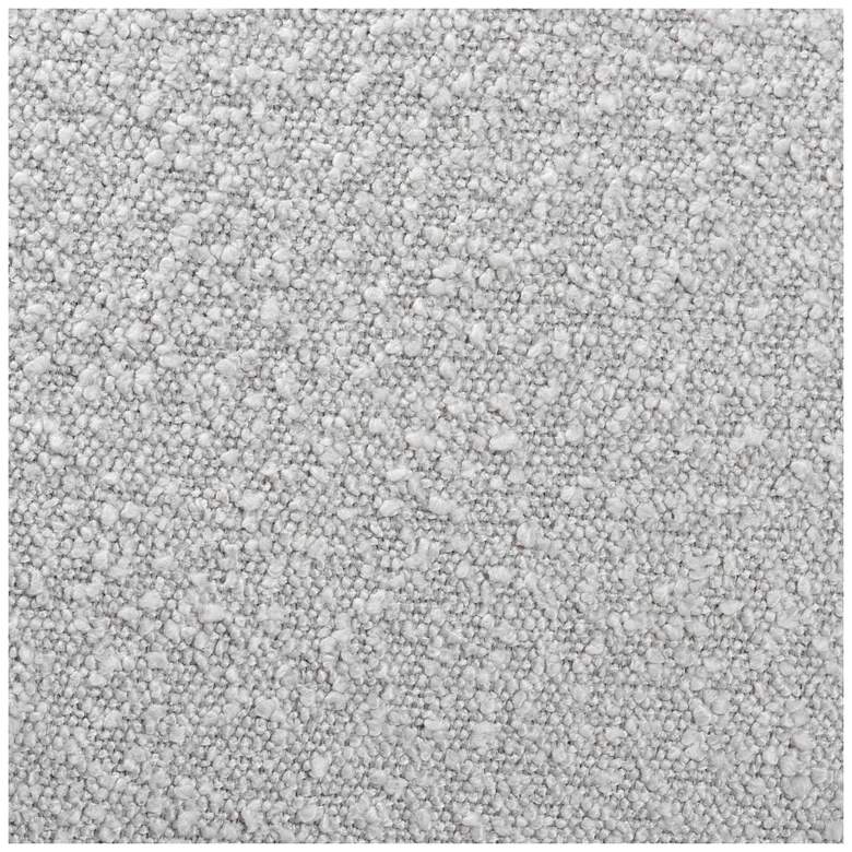Image 7 Baxton Studio Kacela Light Grey Boucle Fabric Wood 2-Piece Dining Chair Set more views