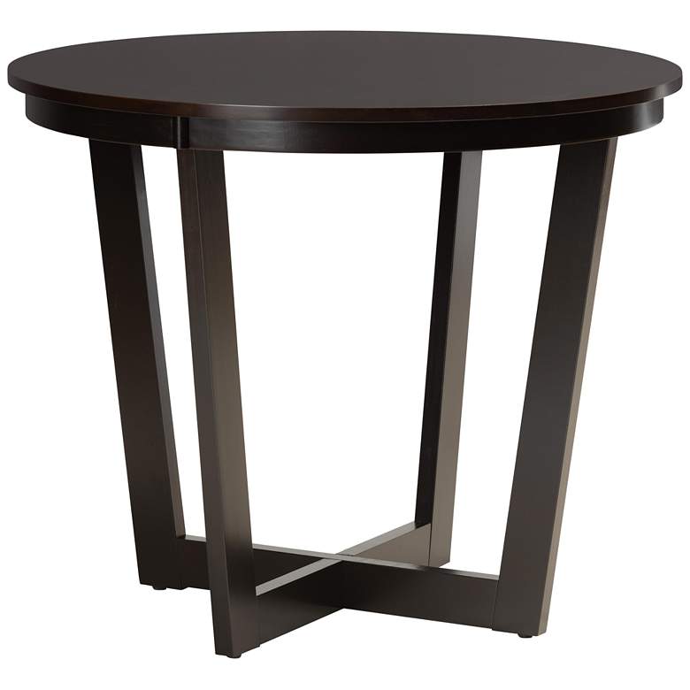 Image 5 Baxton Studio Kala Beige Fabric 5-Piece Dining Set more views