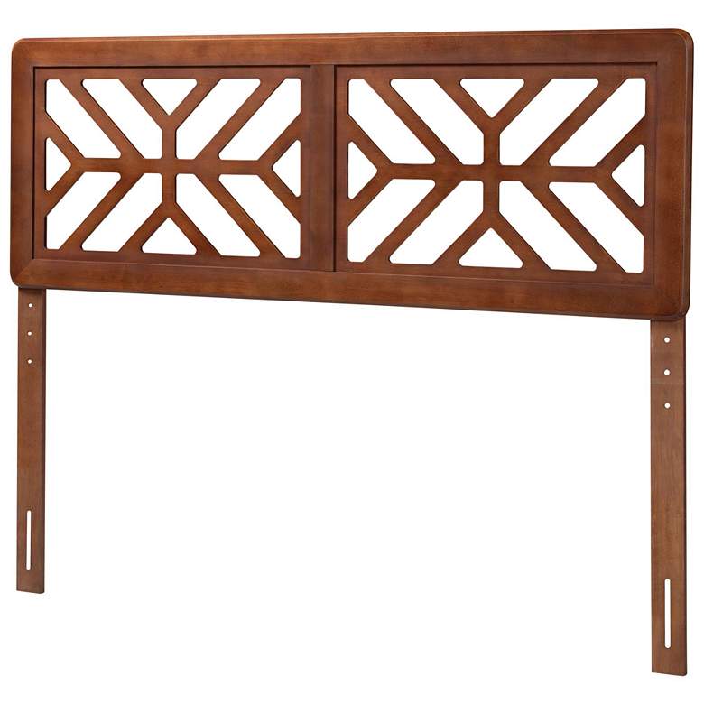 Image 1 Baxton Studio Kalare Wood Headboard - Panel with Adjustable Height, Full