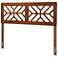 Baxton Studio Kalare Wood Headboard - Panel with Adjustable Height, Full
