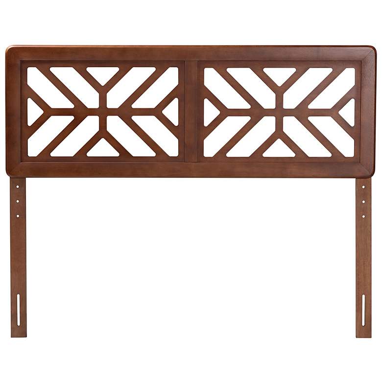 Image 3 Baxton Studio Kalare Wood Headboard - Panel with Adjustable Height, Full more views