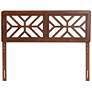 3_Baxton Studio Kalare Wood Headboard - Panel with Adjustable Height, Queen more views