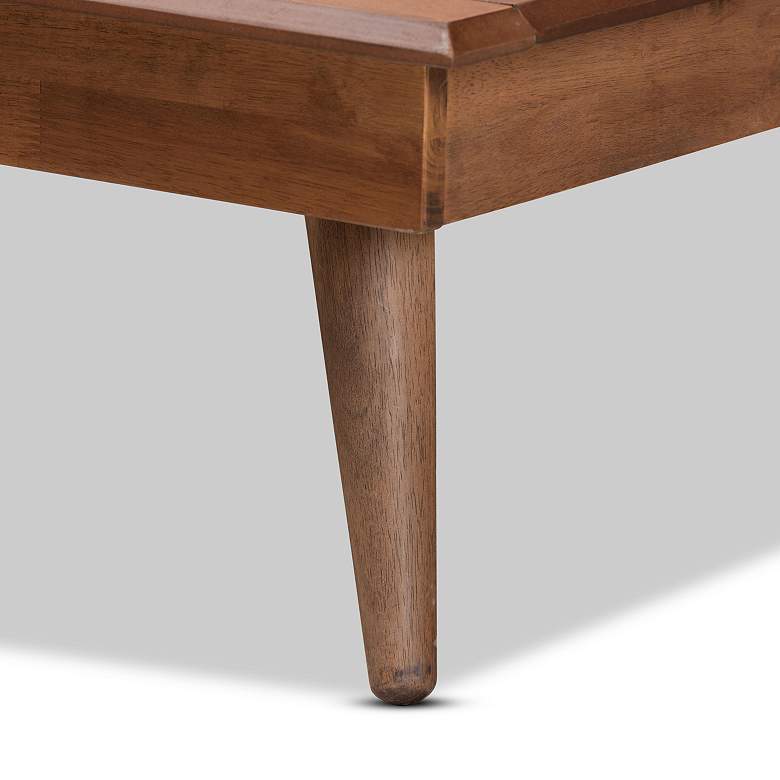 Image 4 Baxton Studio Karine Ash Walnut Twin Platform Bed more views