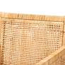 Thumbnail3 of Baxton Studio Karis Natural Wood and Rattan Armchair more views
