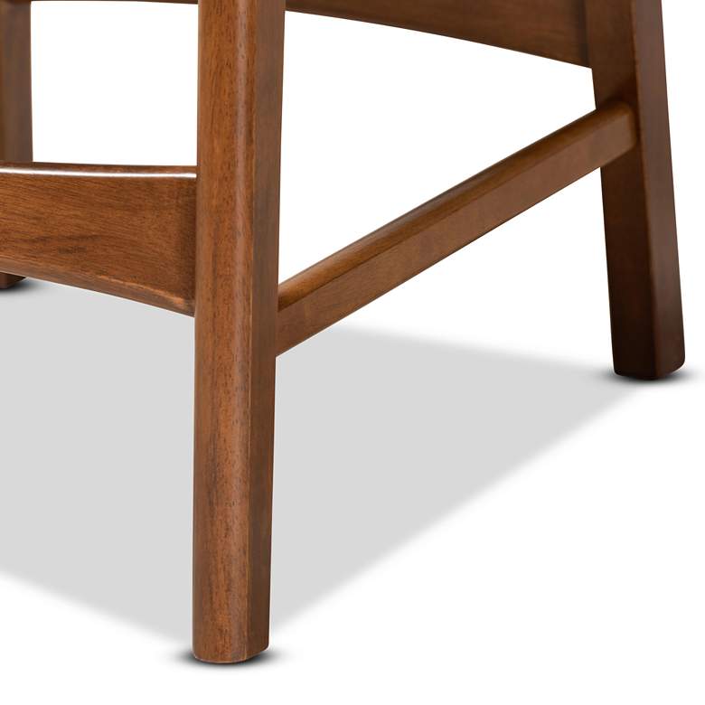 Image 4 Baxton Studio Katya 24" Sand Fabric Counter Stools Set of 2 more views
