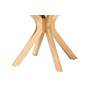3_Baxton Studio Kenji 34 1/4"W Natural Brown Wood Dining Table more views