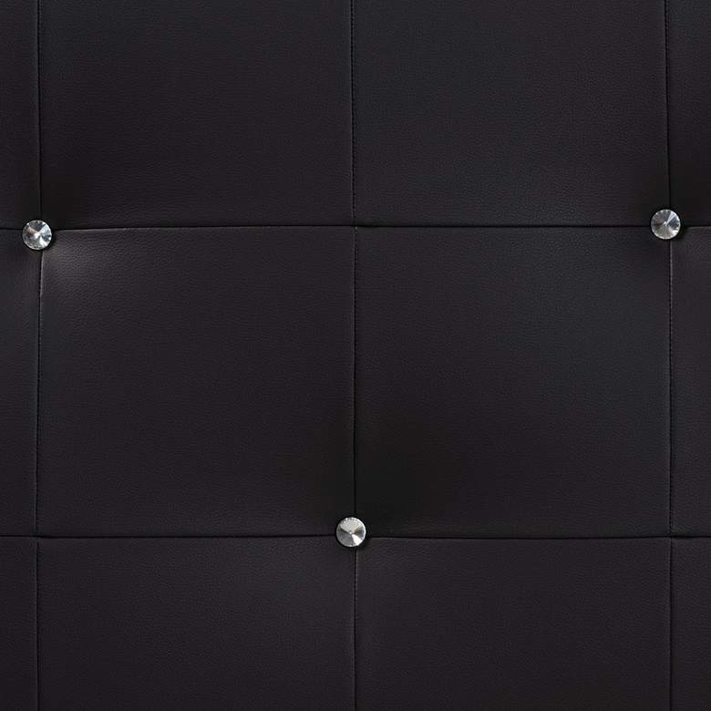 Image 2 Baxton Studio Kirchem Black Faux Leather Queen Headboard more views