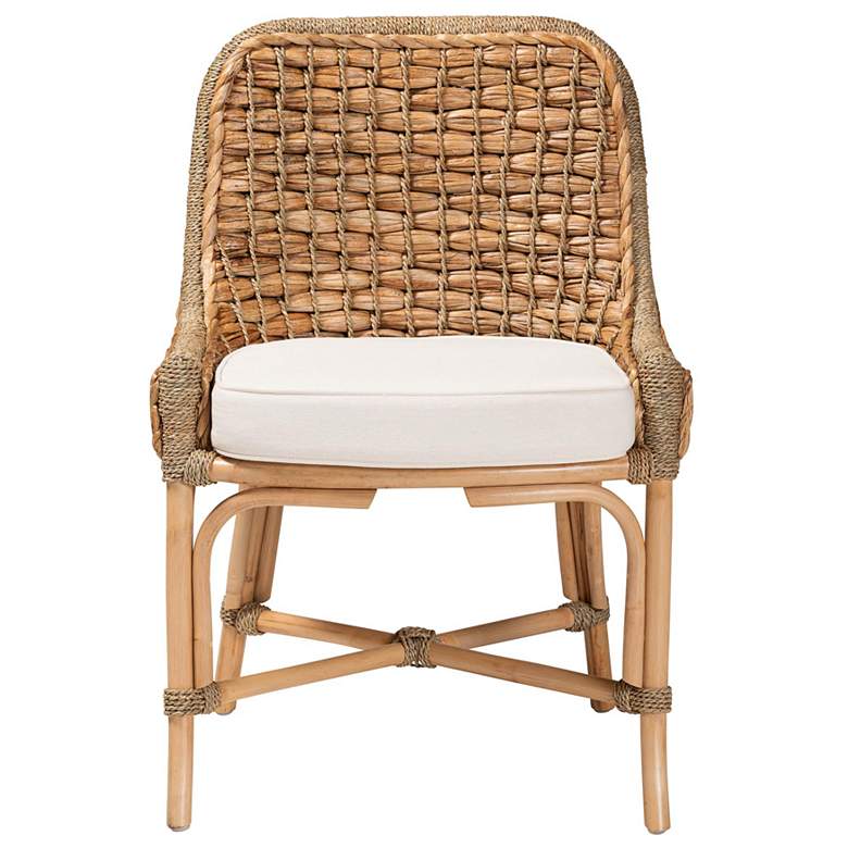 Image 6 Baxton Studio Kyle Natural Brown Dining Side Chair more views