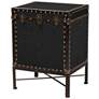 2_Baxton Studio Laura Vintage Black Canvas Lift Top Trunk End Table