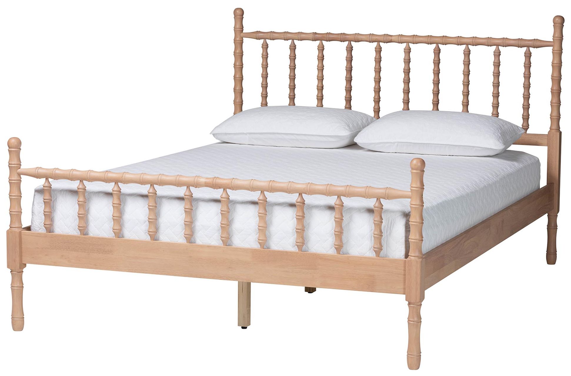 Image 4 Baxton Studio Laurent Bedroom Set - Queen Bed, Dresser, Chest, and Nightstd more views