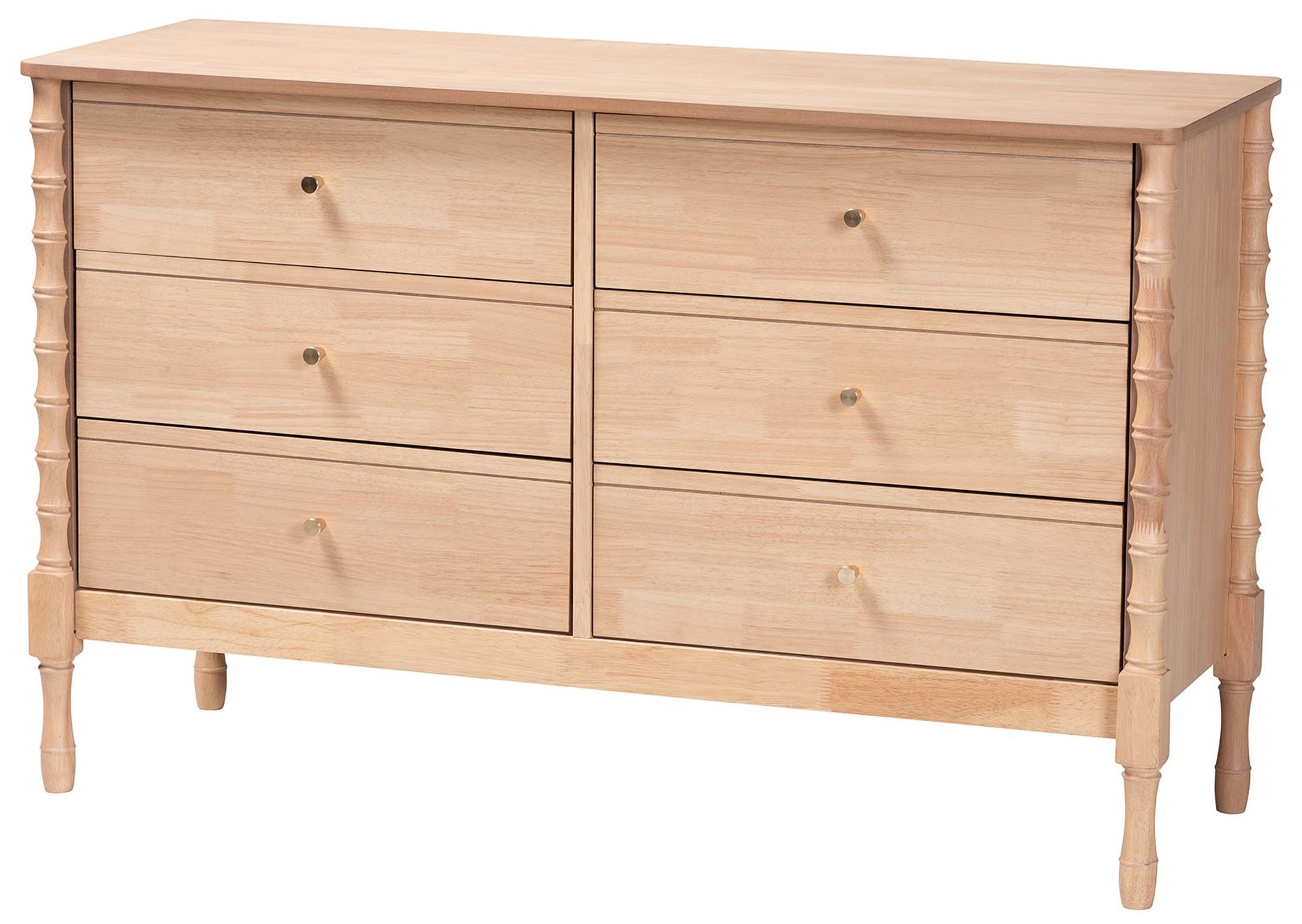 Image 7 Baxton Studio Laurent Bedroom Set - Queen Bed, Dresser, Chest, and Nightstd more views