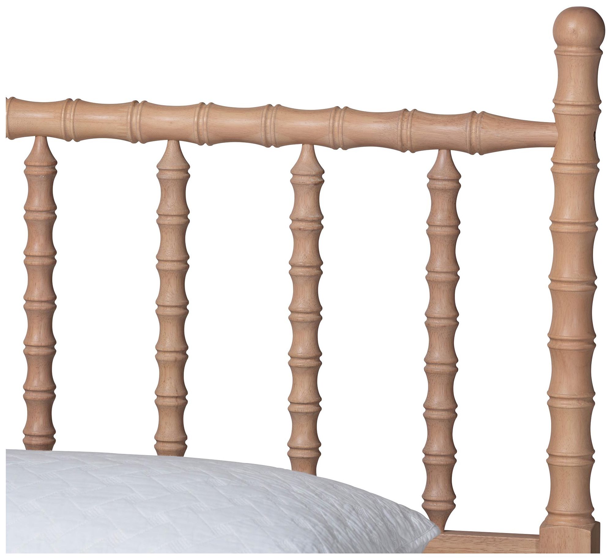 Image 5 Baxton Studio Laurent Platform Bed - Spindle Bed Frame, Queen more views