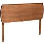 Thumbnail2 of Baxton Studio Laurien Ash Walnut Rubberwood Full Headboard