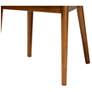 7_Baxton Studio Lavin "Walnut" Light Brown/Beige Faux Leather Dining Chair more views