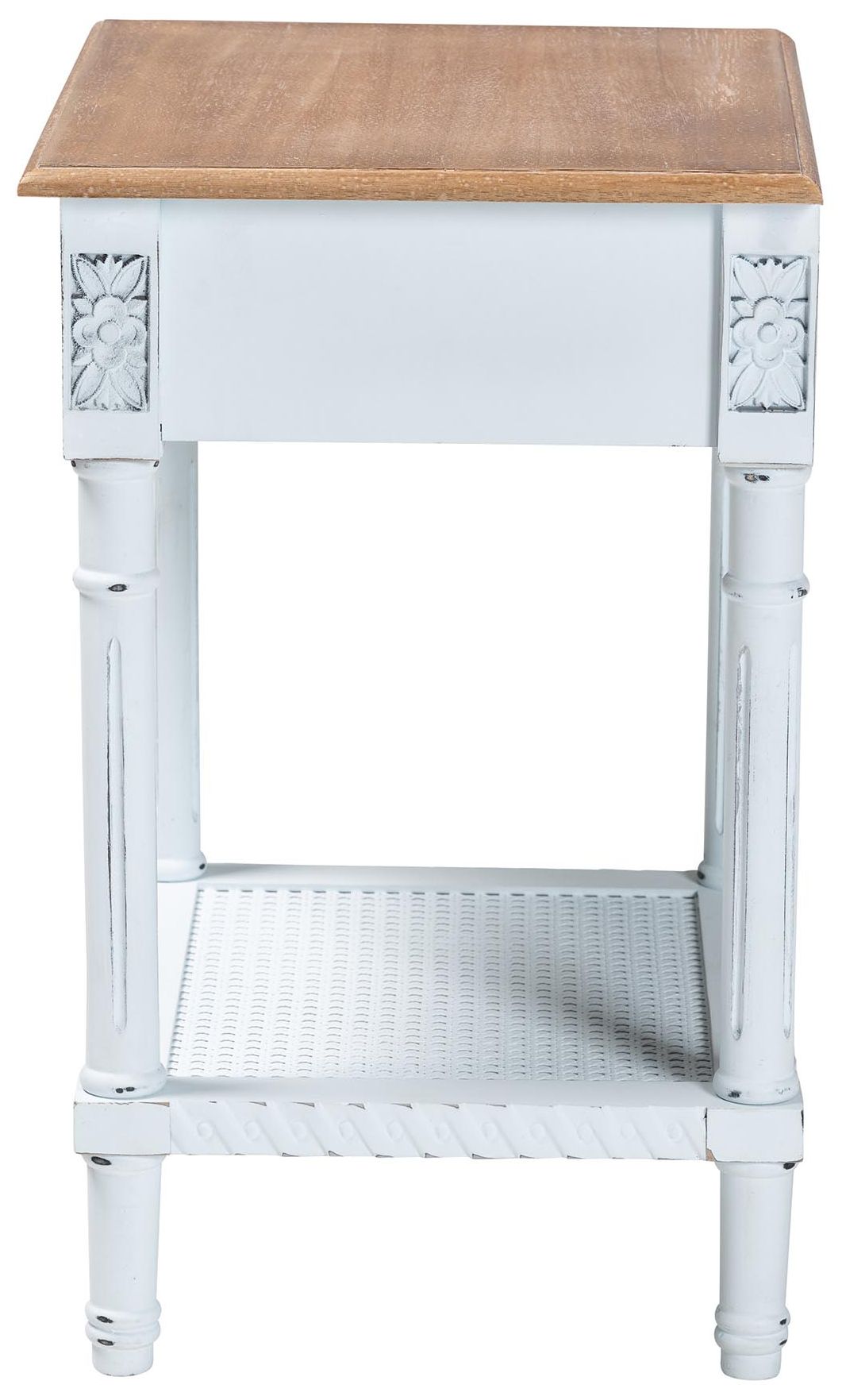 Image 5 Baxton Studio Legran Two Tone 1 Drawer End Table more views