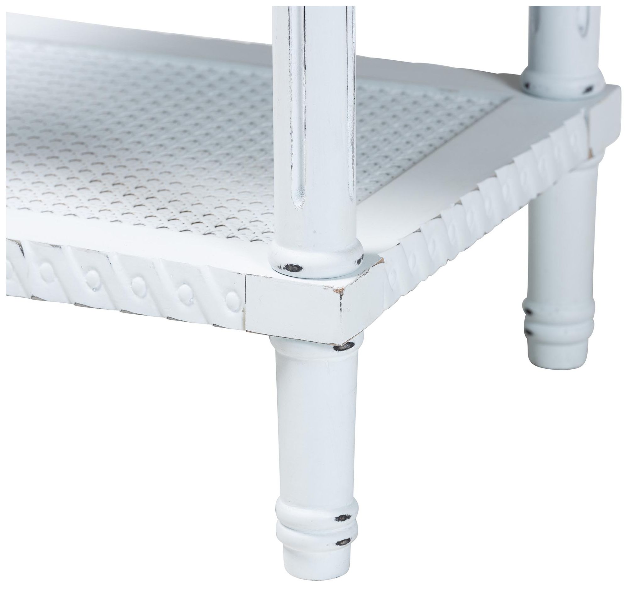 Baxton Studio Legran Two Tone 1 Drawer End Table