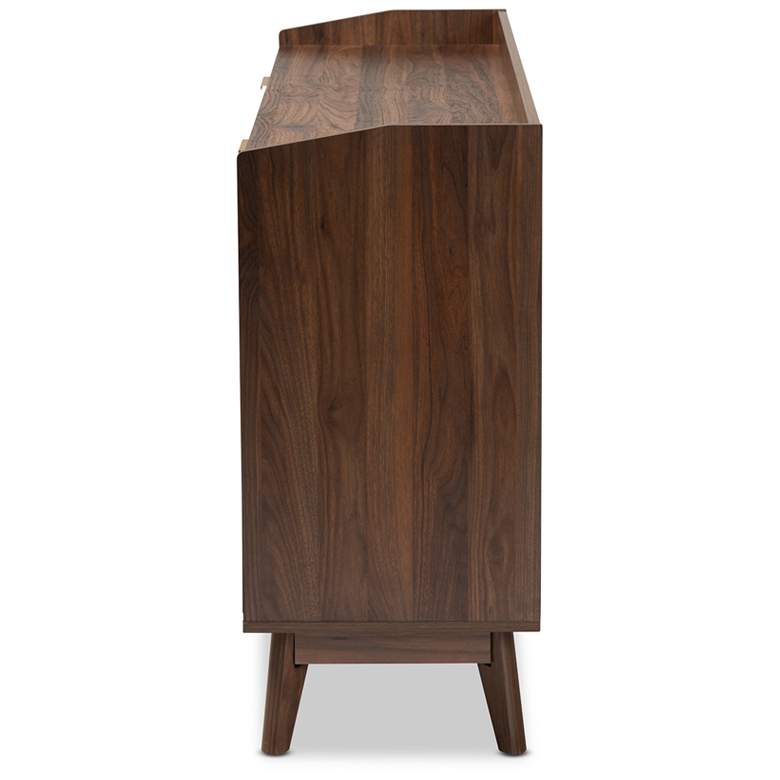 Image 5 Baxton Studio Lena Walnut Brown Finished 6-Drawer Wood Dresser more views