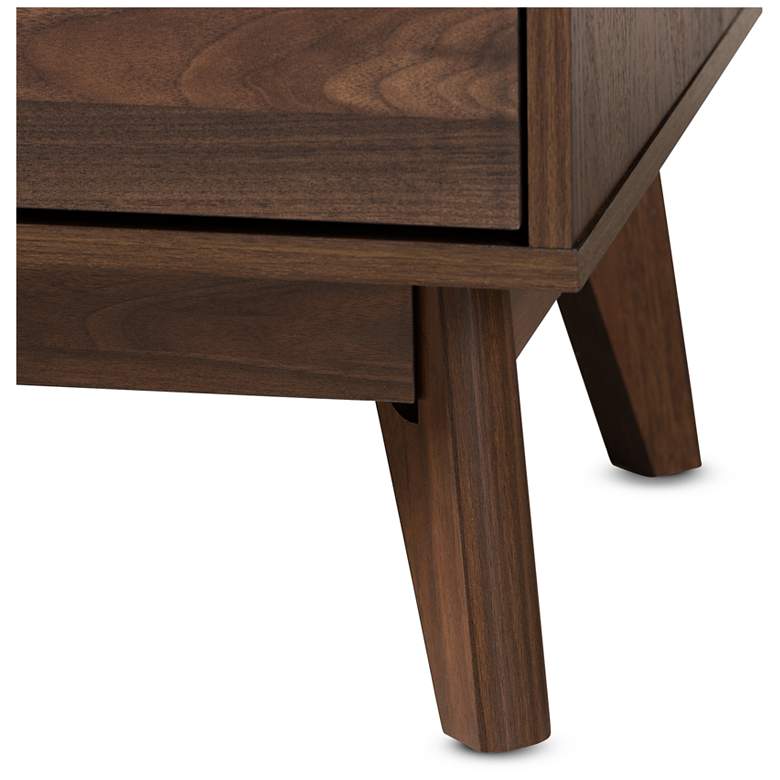 Image 7 Baxton Studio Lena Walnut Brown Finished 6-Drawer Wood Dresser more views