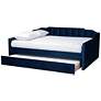 4_Baxton Studio Lennon Full Size Navy Blue Daybed with Trundle more views
