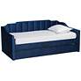 2_Baxton Studio Lennon Twin Size Navy Blue Daybed with Trundle