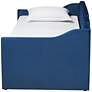 5_Baxton Studio Lennon Twin Size Navy Blue Daybed with Trundle more views