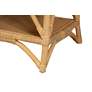 6_Baxton Studio Leryn Modern Bohemian Natural Brown Rattan Bench more views