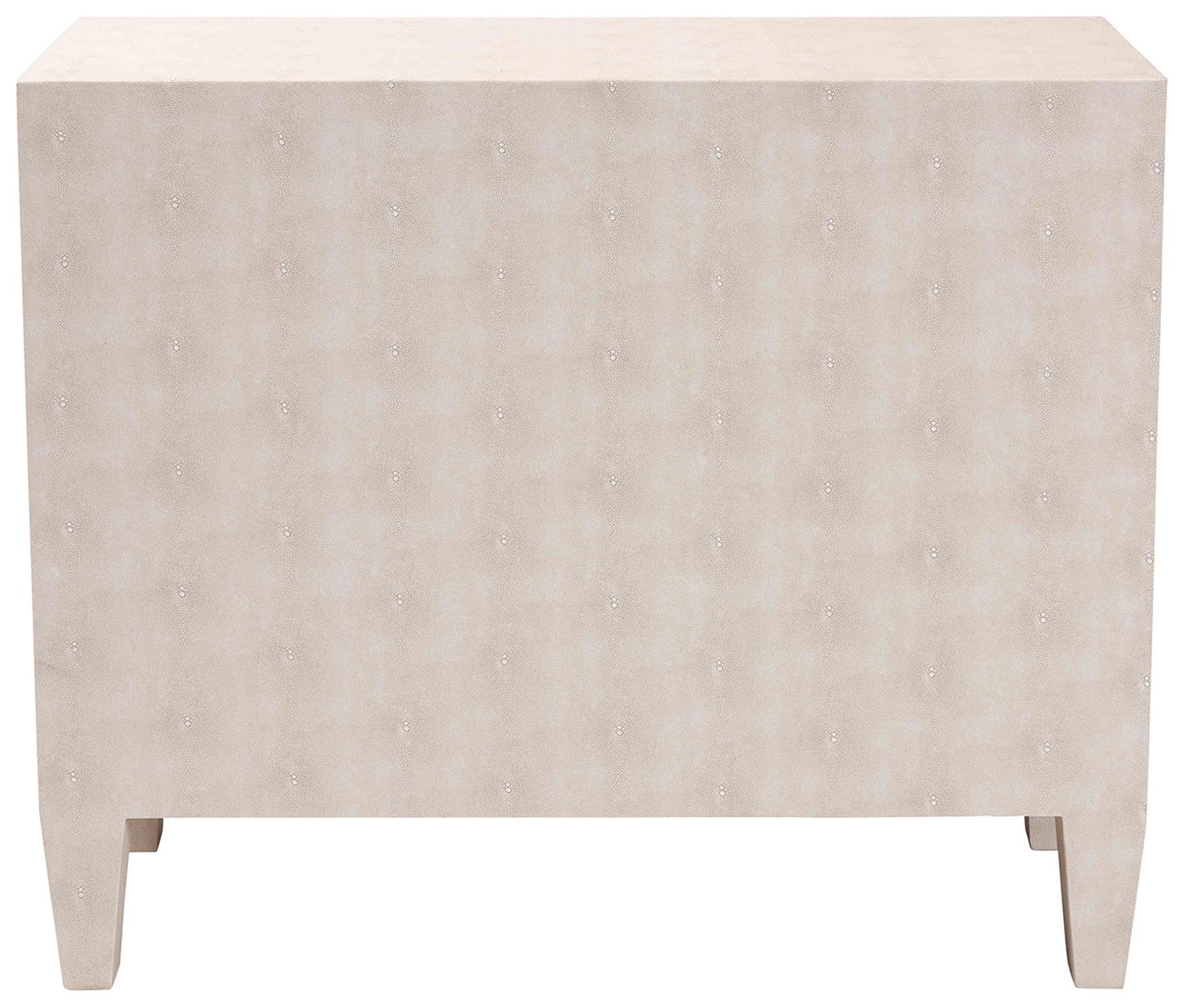 Image 7 Baxton Studio Leyna Modern Beige Faux Shagreen 3 Drawer Storage Cabinet more views