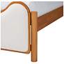 7_Baxton Studio Lilia Modern Scalloped Cream Boucle Queen Platform Bed more views