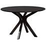 4_Baxton Studio Linnet Mid Century Wood and Rattan 7-Piece Dining Set more views