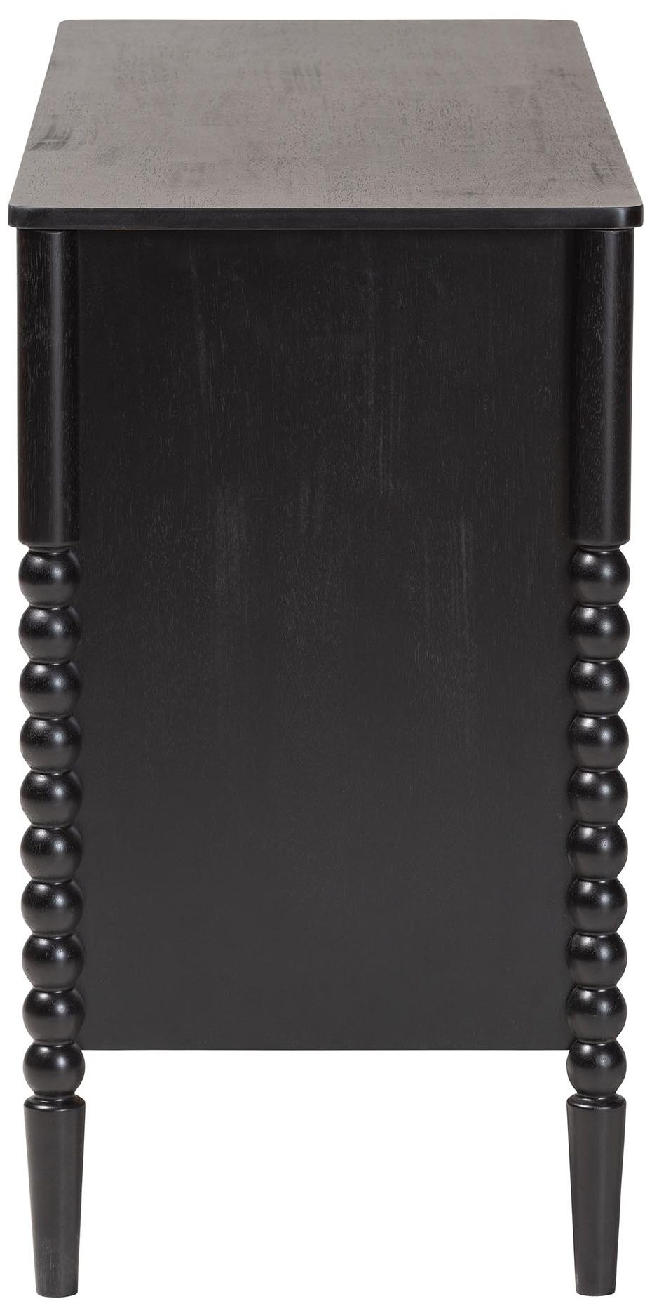 Image 7 Baxton Studio Lucera 49 3/4" Wide Black 6-Drawer Dresser more views