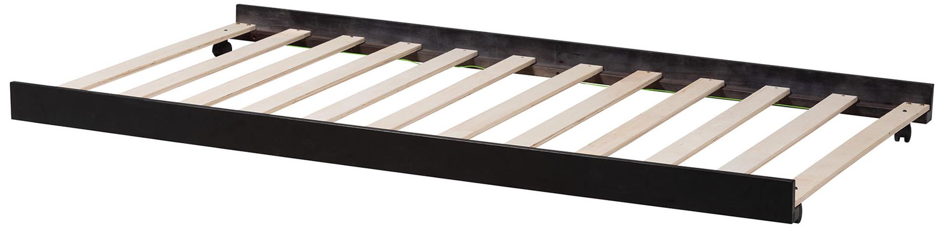 Image 4 Baxton Studio Lucera Trundle - Underbed Low-Profile Roll Base, Twin, Black more views