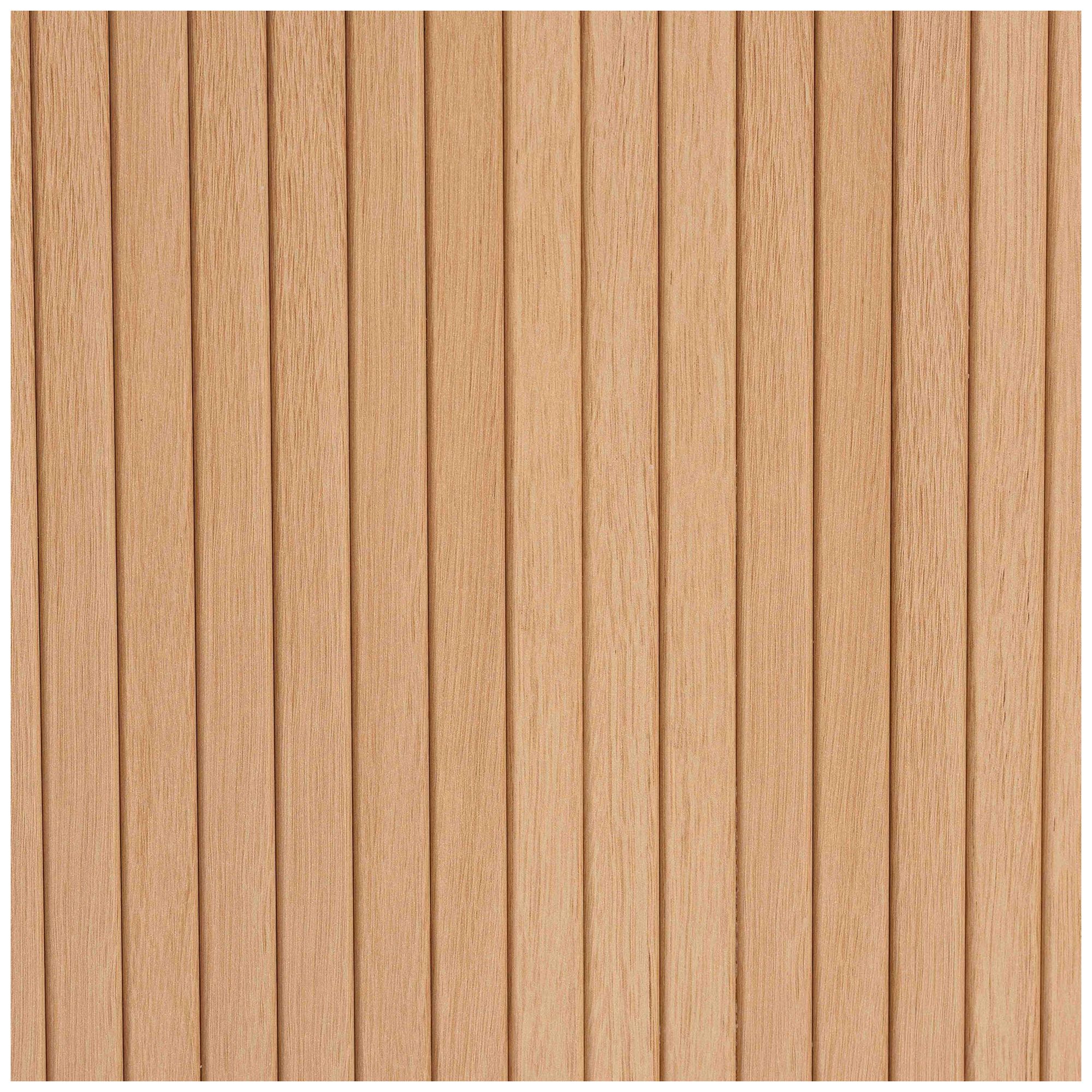 Baxton Studio Lucia Fluted Wood Sideboard - Buffet Cabinet