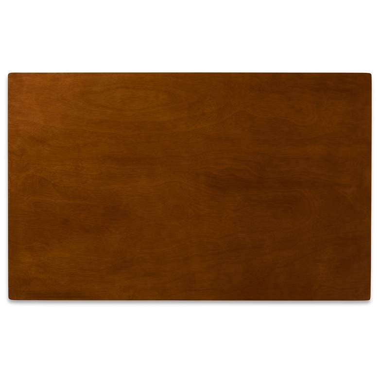 Image 4 Baxton Studio Maila 47 1/4" Wide Walnut Brown Dining Table more views