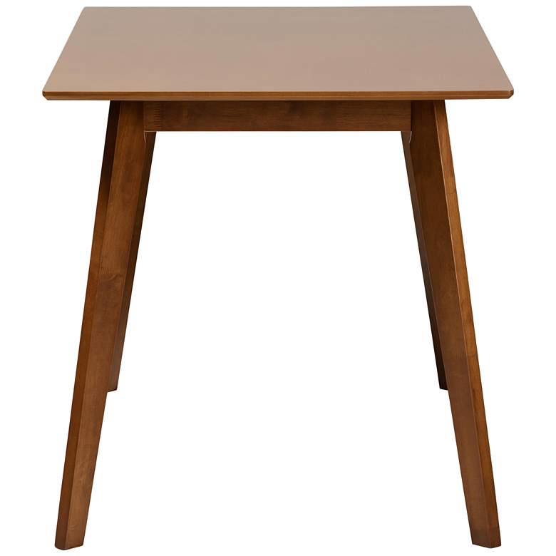 Image 6 Baxton Studio Maila 47 1/4" Wide Walnut Brown Dining Table more views