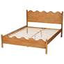 5_Baxton Studio Malaya Modern Oak Brown Wood Queen Platform Bed more views