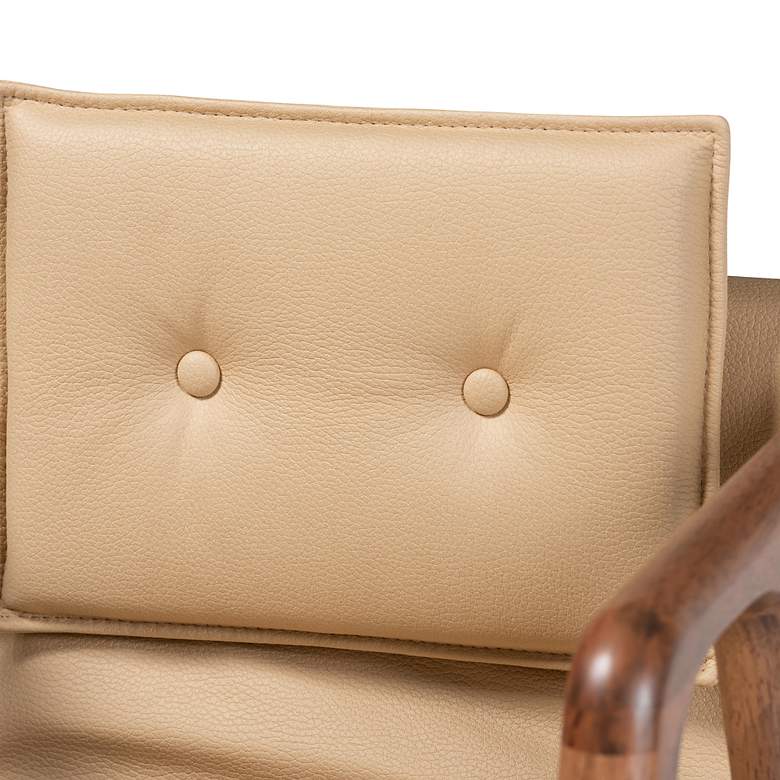 Image 3 Baxton Studio Marcena Tufted Beige Dining Chairs Set of 2 more views