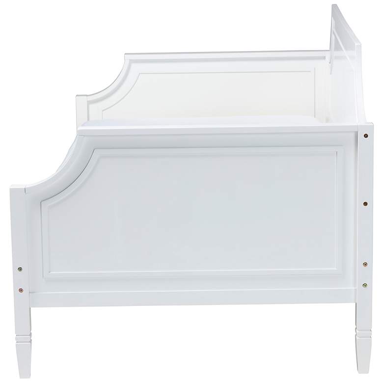 Image 6 Baxton Studio Mariana White Wood Full Size Daybed more views