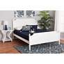 Thumbnail1 of Baxton Studio Mariana White Wood Queen Platform Bed