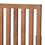 Thumbnail3 of Baxton Studio Marin Walnut Brown Queen Size Platform Bed more views