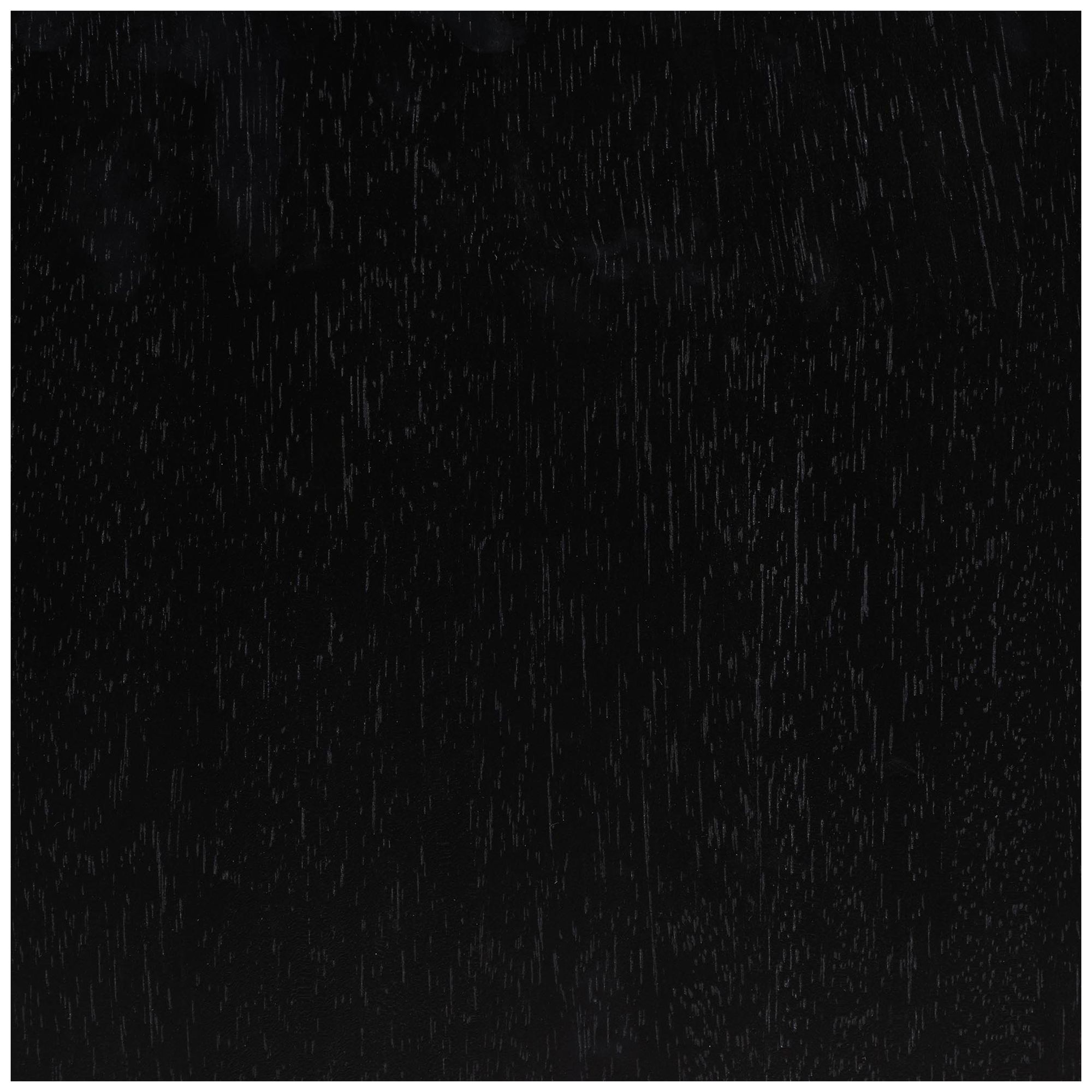 Baxton Studio Marisela Black Wood 2-Drawer Nightstand with Gold Handles