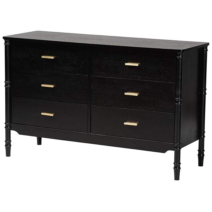 Marisela Black Wood Dresser Marisela Black Wood Dresser